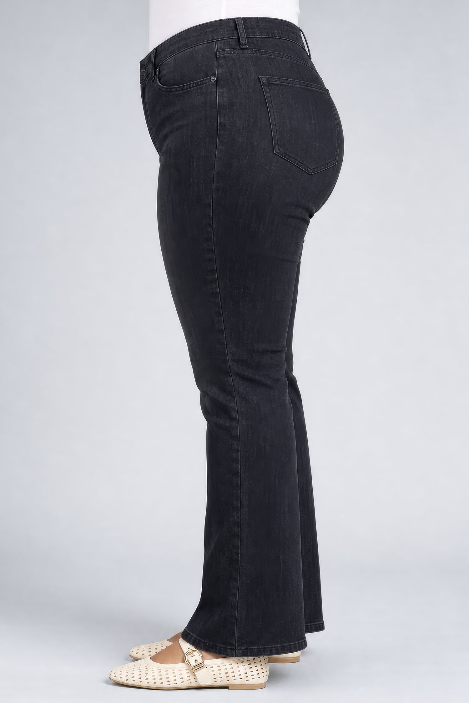 NYDJ Barbara Bootcut Jeans In Plus Size In Sure Stretch® Denim With High Rise - Helleborus