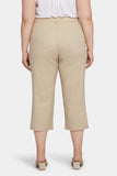 NYDJ Utility Pants In Plus Size In Stretch Linen - Feather