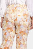 NYDJ Marilyn Straight Pants In Plus Size In Stretch Linen - Sunset Grove