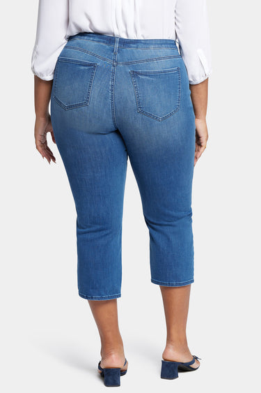 NYDJ Relaxed Piper Crop Jeans In Plus Size In Cool Embrace® Denim  - Melody