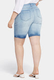 NYDJ Briella 11 Inch Denim Shorts In Plus Size  - New Wave