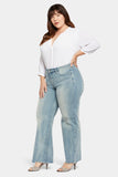 NYDJ Teresa Trouser Jeans In Plus Size With Frayed Hems - Affection