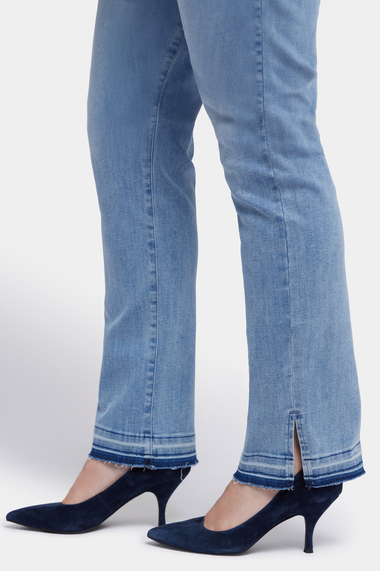 NYDJ Marilyn Straight Jeans In Plus Size With High Rise And 4