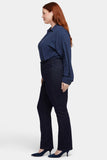 NYDJ Marilyn Straight Jeans In Plus Size With High Rise And Wide Waistband  - Magical