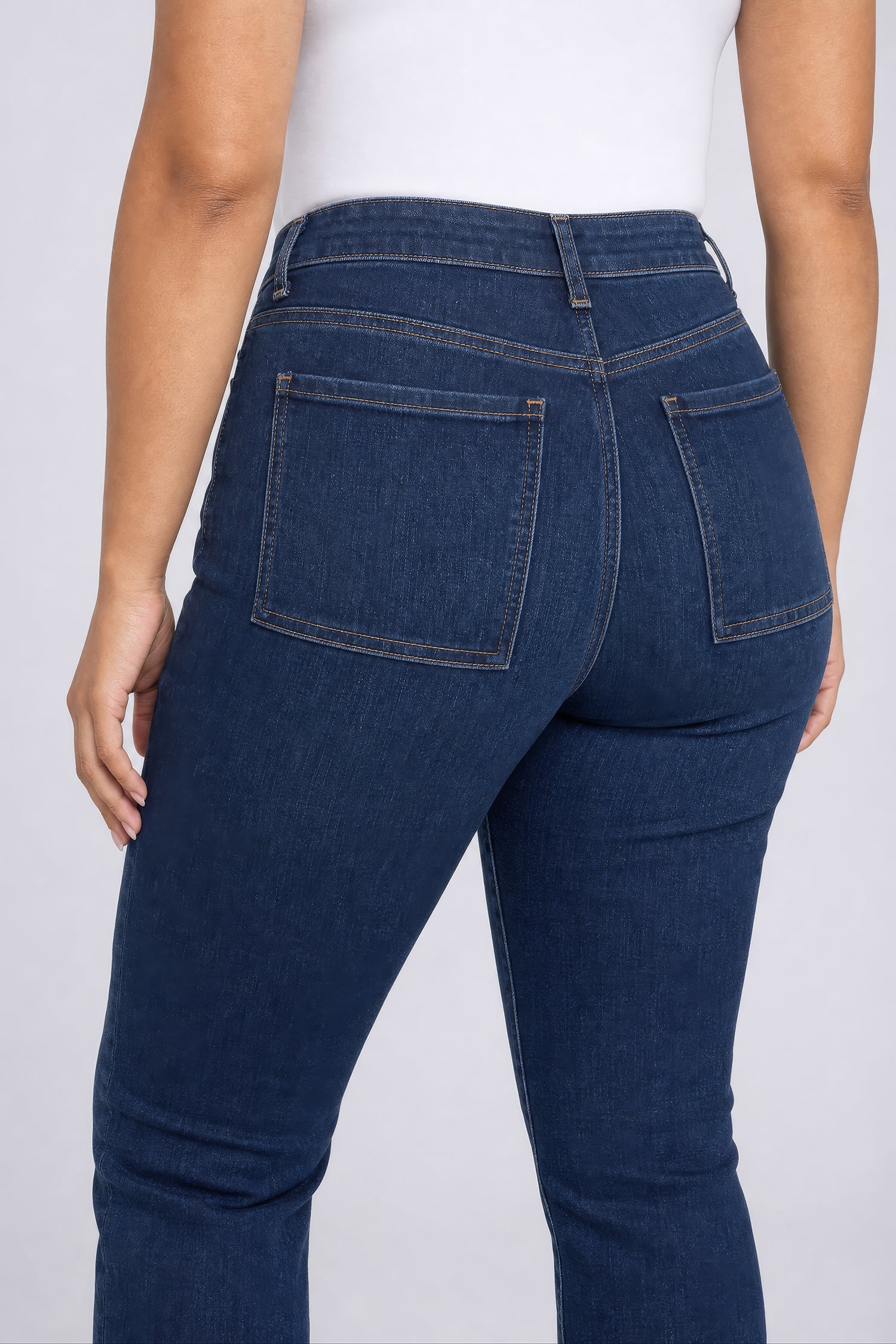 NYDJ Marilyn Straight Jeans In Plus Size With 28" Inseam - Skylark