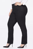 NYDJ Sheri Slim Jeans In Plus Size  - Black