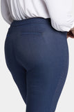 NYDJ Slim Trouser Ankle Pants In Plus Size  - Dark Blue Heather