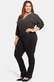 NYDJ Classic Trouser Pants In Plus Size Sculpt-Her™ Collection - Black