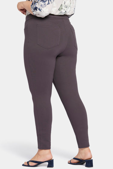 NYDJ Modern Legging Pants In Plus Size Sculpt-Her™ Collection - Cordovan