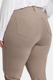 NYDJ Marilyn Straight Pants In Plus Size Sculpt-Her™ Collection - Saddlewood