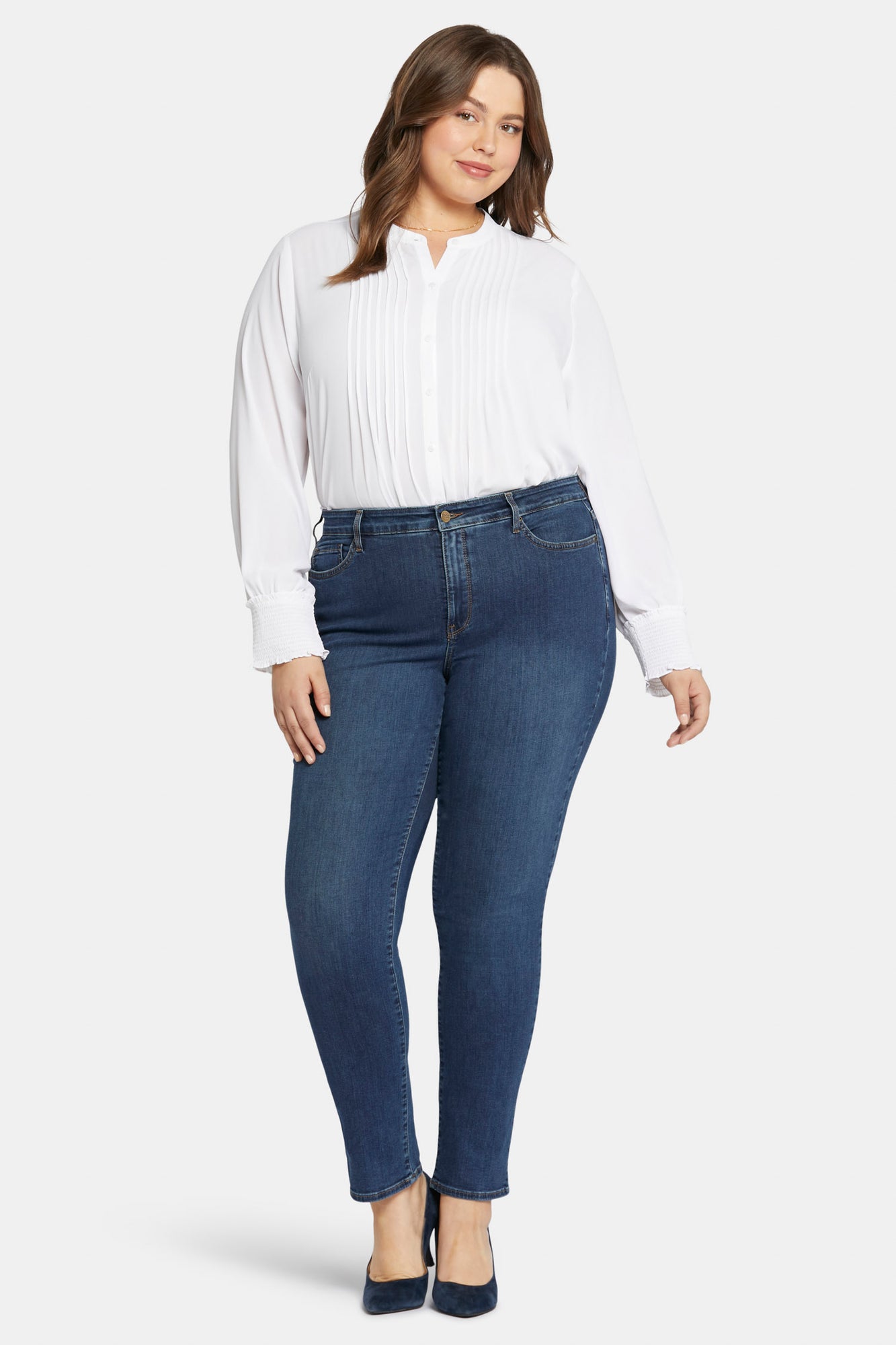 NYDJ Sheri Slim Jeans In Plus Size  - Cooper