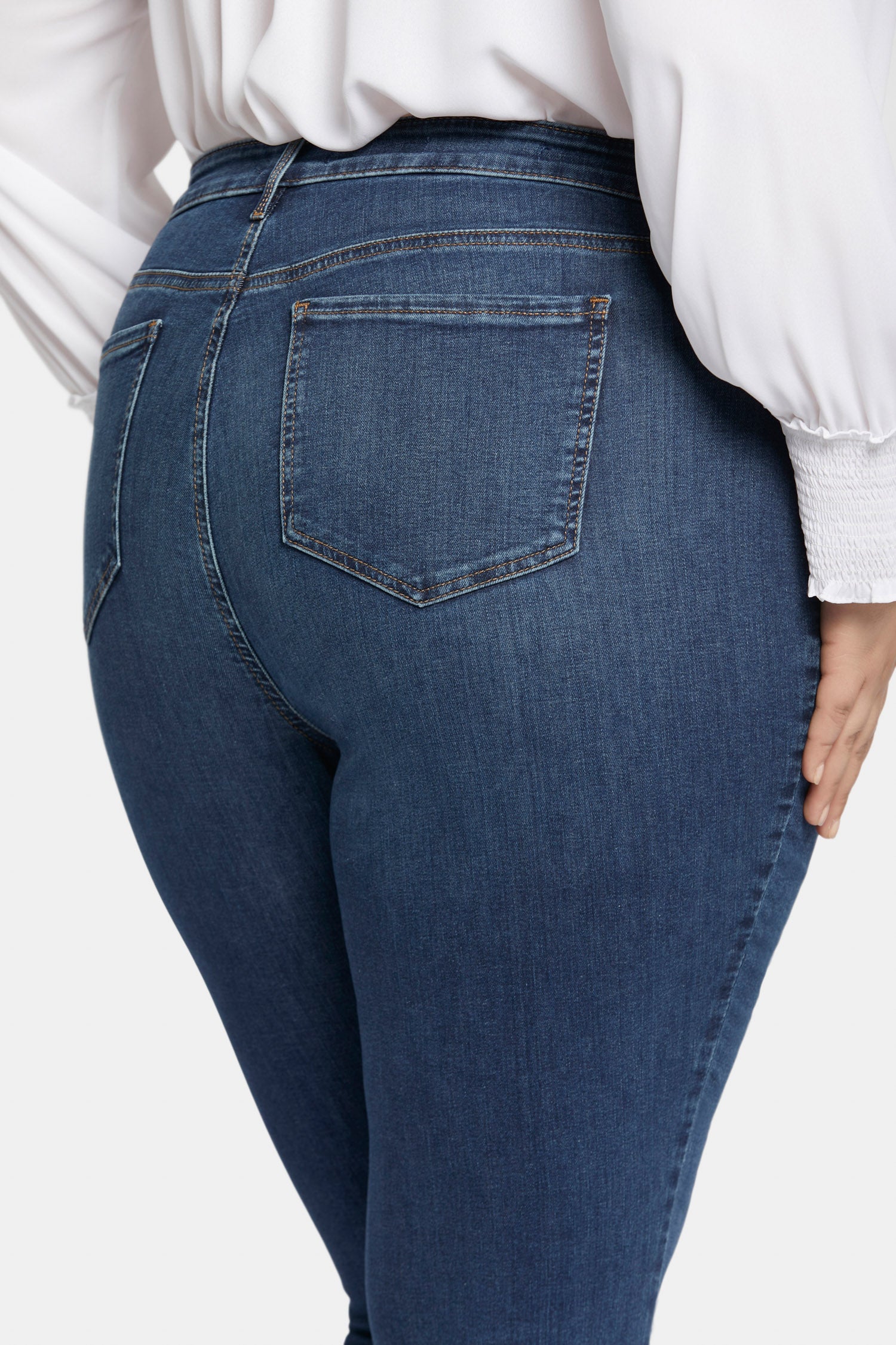 Sheri Slim Jeans In Plus Size - Cooper Blue | NYDJ Sheri Slim Jeans In Plus Size - Cooper Blue | NYDJ