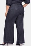 NYDJ Mona Wide Leg Trouser Jeans In Plus Size With High Rise - Lightweight Rinse