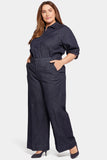 NYDJ Mona Wide Leg Trouser Jeans In Plus Size With High Rise - Lightweight Rinse