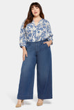 NYDJ Mona Wide Leg Trouser Jeans In Plus Size With High Rise - Reminiscent