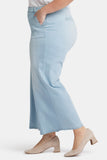 NYDJ Mona Wide Leg Trouser Ankle Jeans In Plus Size With High Rise  - Oceanfront