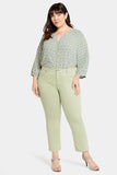 NYDJ Marilyn Straight Ankle Jeans In Plus Size  - Beginning