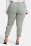 NYDJ Marilyn Straight Ankle Jeans In Plus Size  - Lily Pad