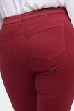 NYDJ Marilyn Straight Jeans In Plus Size  - Wild Currant