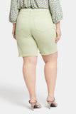 NYDJ Boyfriend Shorts In Plus Size With Frayed Hems - Beginning