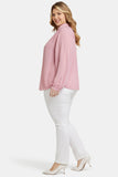 NYDJ Modern Blouse In Plus Size  - Aphrodite