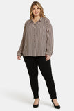 NYDJ Modern Blouse In Plus Size  - Corinth Peaks