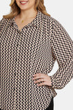 NYDJ Modern Blouse In Plus Size  - Corinth Peaks