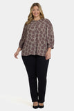 NYDJ Bonnie Blouse In Plus Size  - Valenton