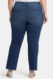 NYDJ Barbara Bootcut Jeans In Plus Size With Side Slits - Olympus