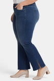 NYDJ Barbara Bootcut Jeans In Plus Size With Side Slits - Olympus