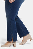 NYDJ Barbara Bootcut Jeans In Plus Size With Side Slits - Olympus