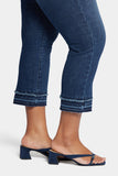 NYDJ Marilyn Straight Ankle Jeans In Plus Size With Attached Released Hems - Inspire