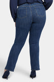 NYDJ Marilyn Straight Jeans In Plus Size  - Marcel