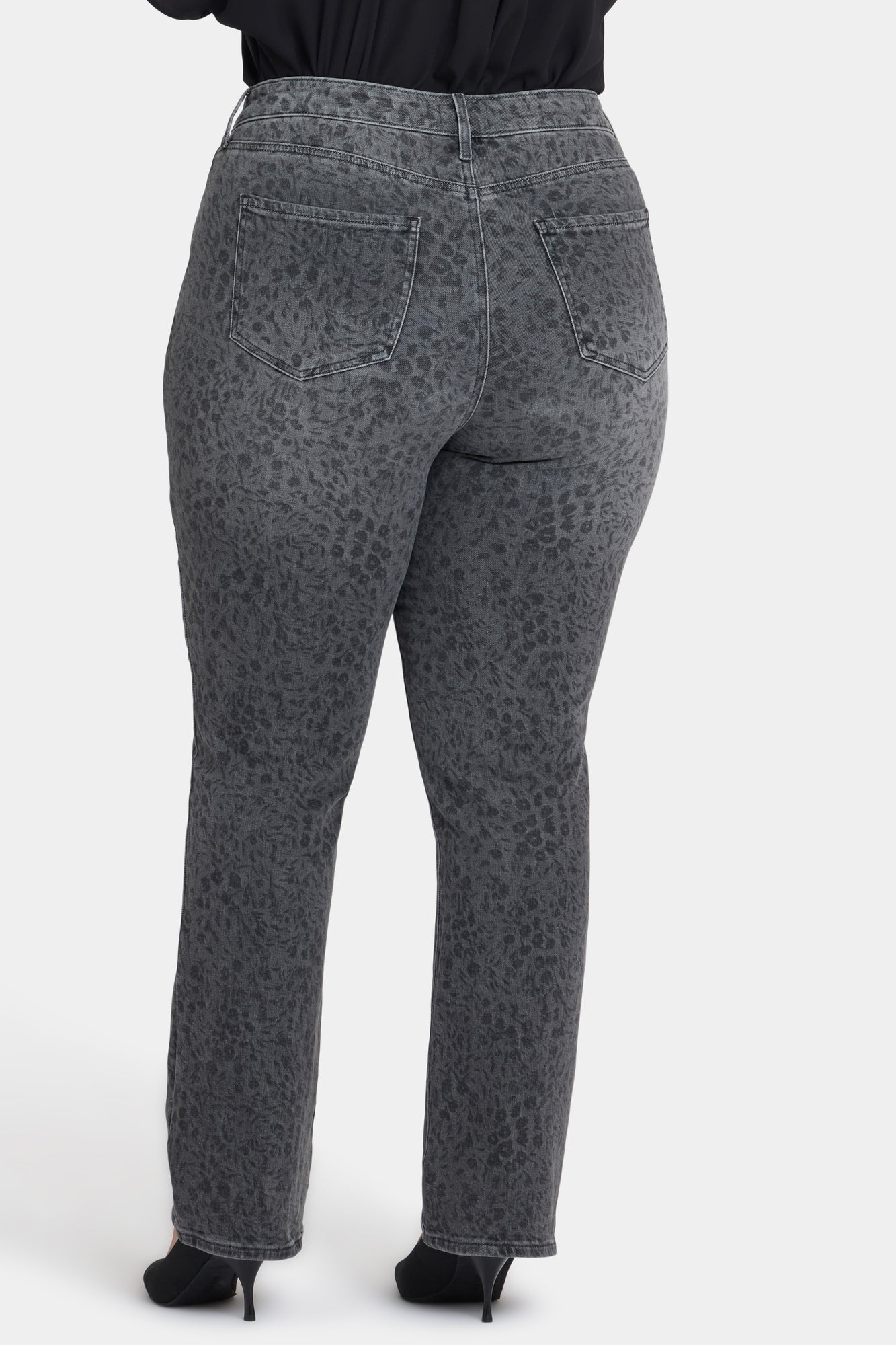 NYDJ Marilyn Straight Jeans In Plus Size With High Rise And 31