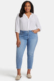 NYDJ Stella Tapered Ankle Jeans In Plus Size  - Crescent Shore