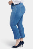 NYDJ Barbara Bootcut Ankle Jeans In Plus Size With Frayed Hems - Fairmont