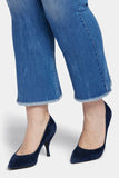 NYDJ Barbara Bootcut Ankle Jeans In Plus Size With Frayed Hems - Fairmont