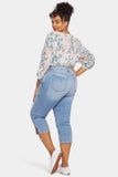 NYDJ Chloe Capri Jeans In Plus Size With Side Slits - Quinta