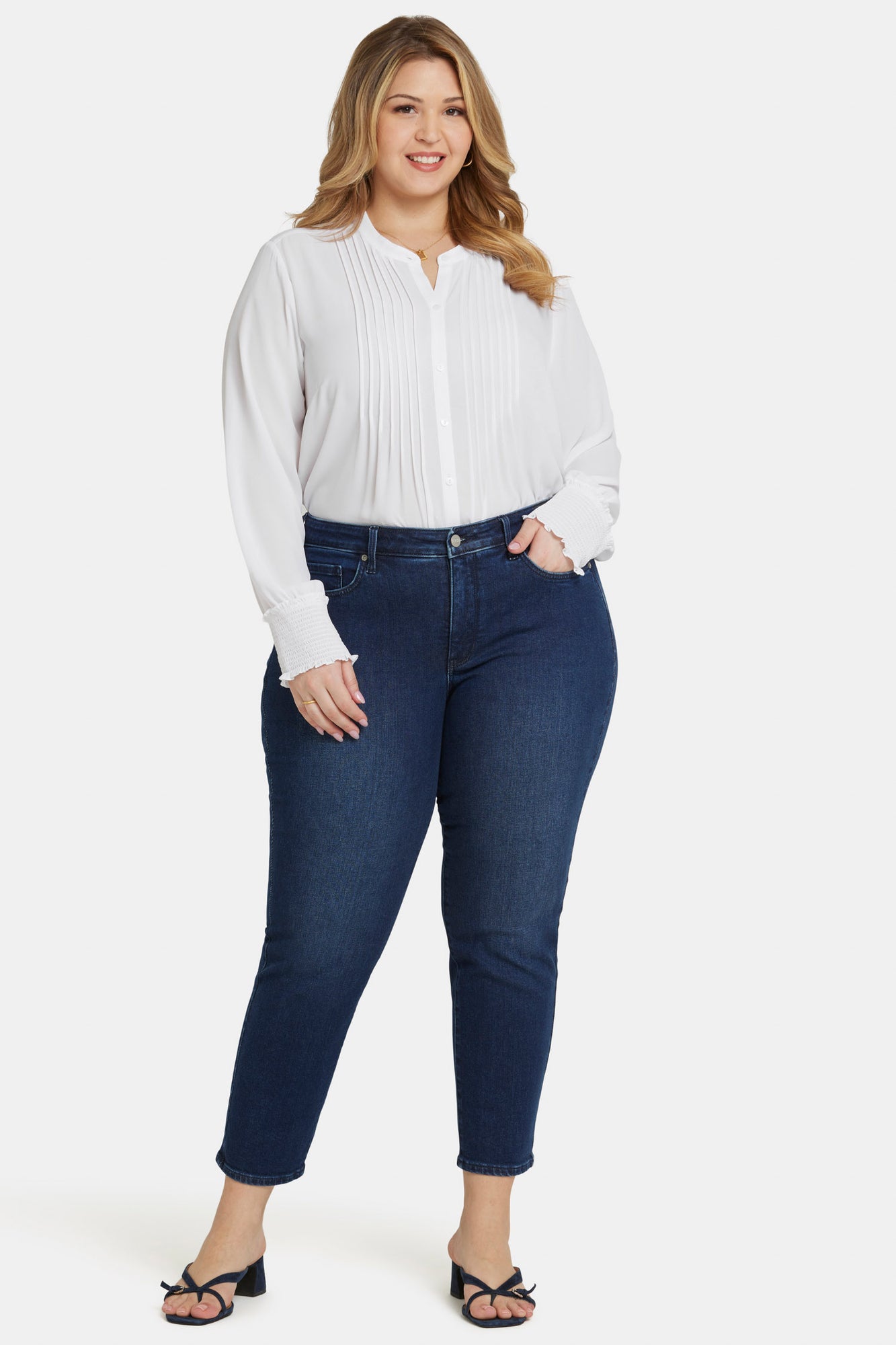 NYDJ Sheri Slim Ankle Jeans In Plus Size  - Marvelous