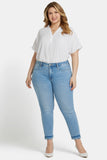 NYDJ Sheri Slim Ankle Jeans In Plus Size  - Riviera Sky