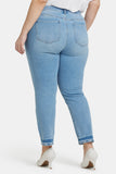 NYDJ Sheri Slim Ankle Jeans In Plus Size  - Riviera Sky