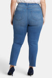 NYDJ Marilyn Straight Ankle Jeans In Plus Size With High Rise - Azure Wave