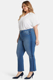 NYDJ Marilyn Straight Ankle Jeans In Plus Size With High Rise - Azure Wave