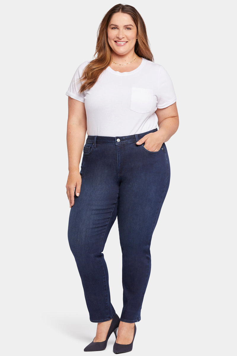 Relaxed Slender Jeans In Plus Size - Underground Blue | NYDJ