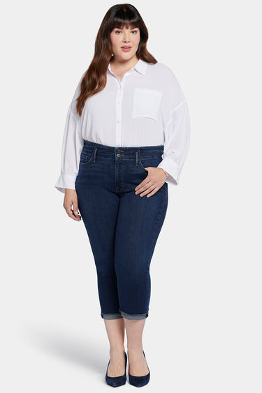 NYDJ Chloe Capri Jeans In Plus Size With Cuffs - Northbridge