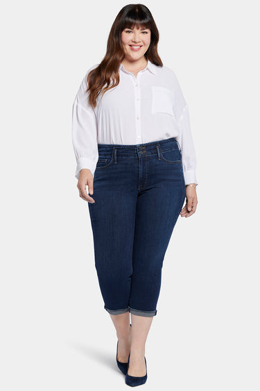 NYDJ Chloe Capri Jeans In Plus Size With Cuffs - Northbridge