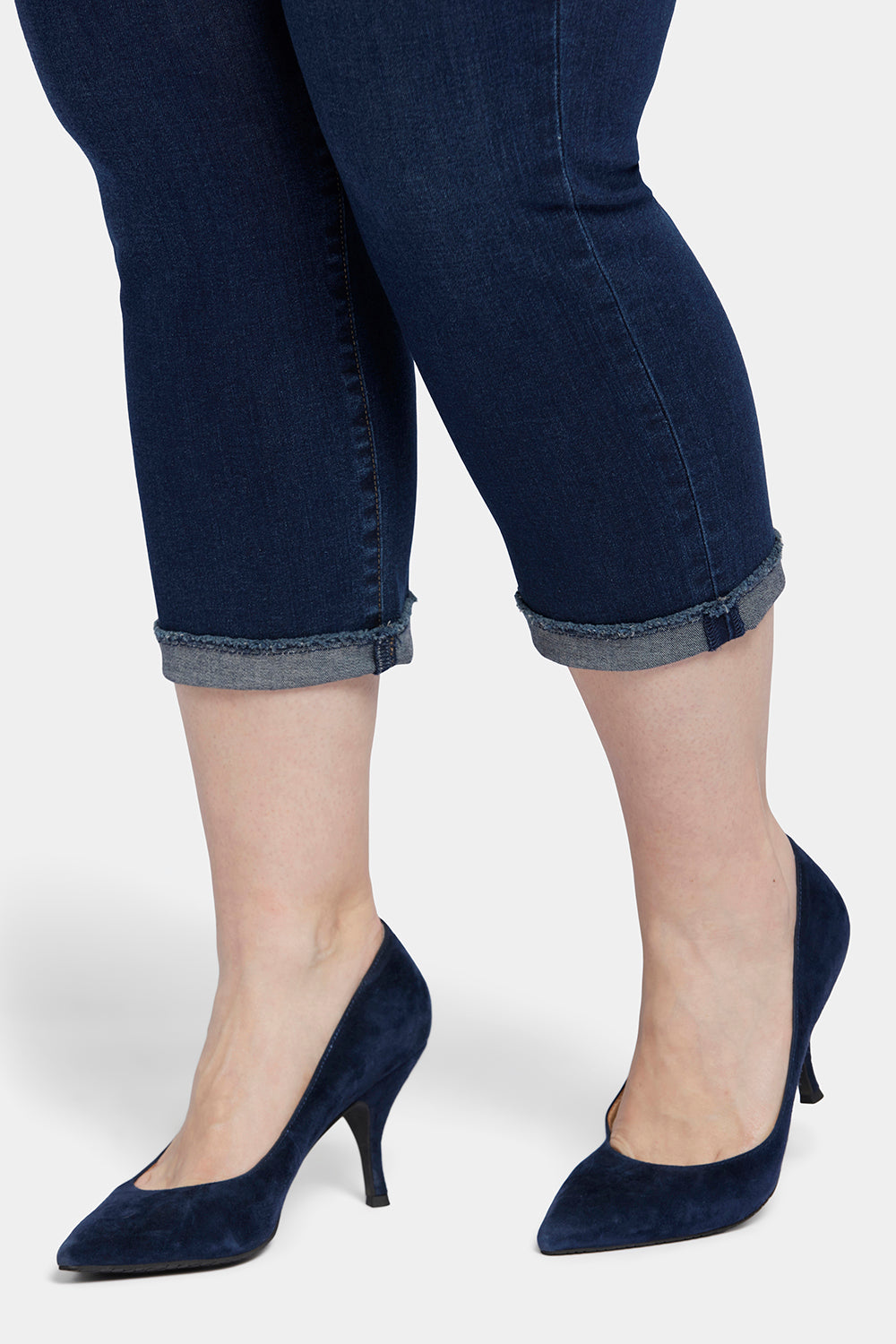 NYDJ Chloe Capri Jeans In Plus Size With Cuffs - Northbridge