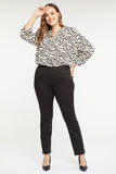 NYDJ Sheri Slim Jeans In Plus Size In BlackLast™ Denim - Black Rinse