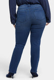 NYDJ Marilyn Straight Jeans In Plus Size  - Rendezvous