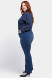 NYDJ Marilyn Straight Jeans In Plus Size  - Rendezvous